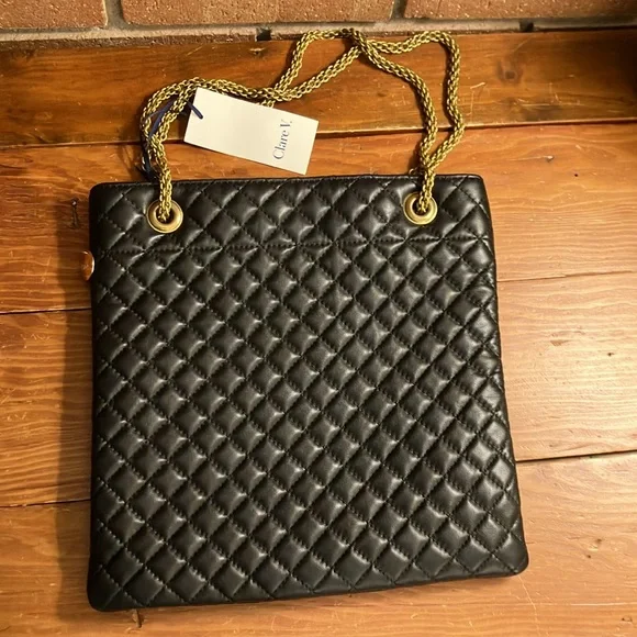 Clare V Delphine Quilted Bag NWT - Picture 4 of 5